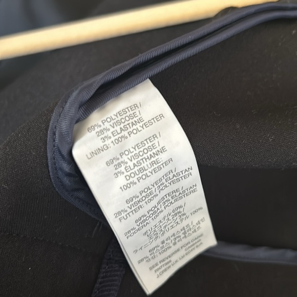 Banana Republic Black and Navy Blazer size 6 - Picture 7 of 8